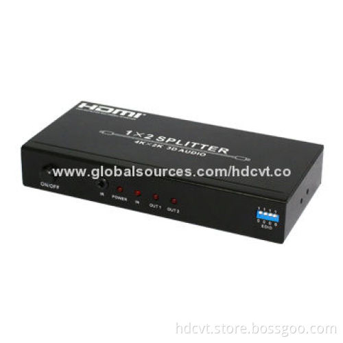 HDMI 1.4 Splitter 1 x 2, Supports 30, 36, 48-bit Per Pixel Deep Color